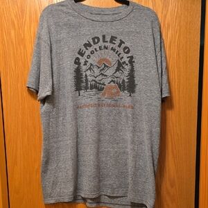 Pendleton Heather Gray Olympic National Park Tee